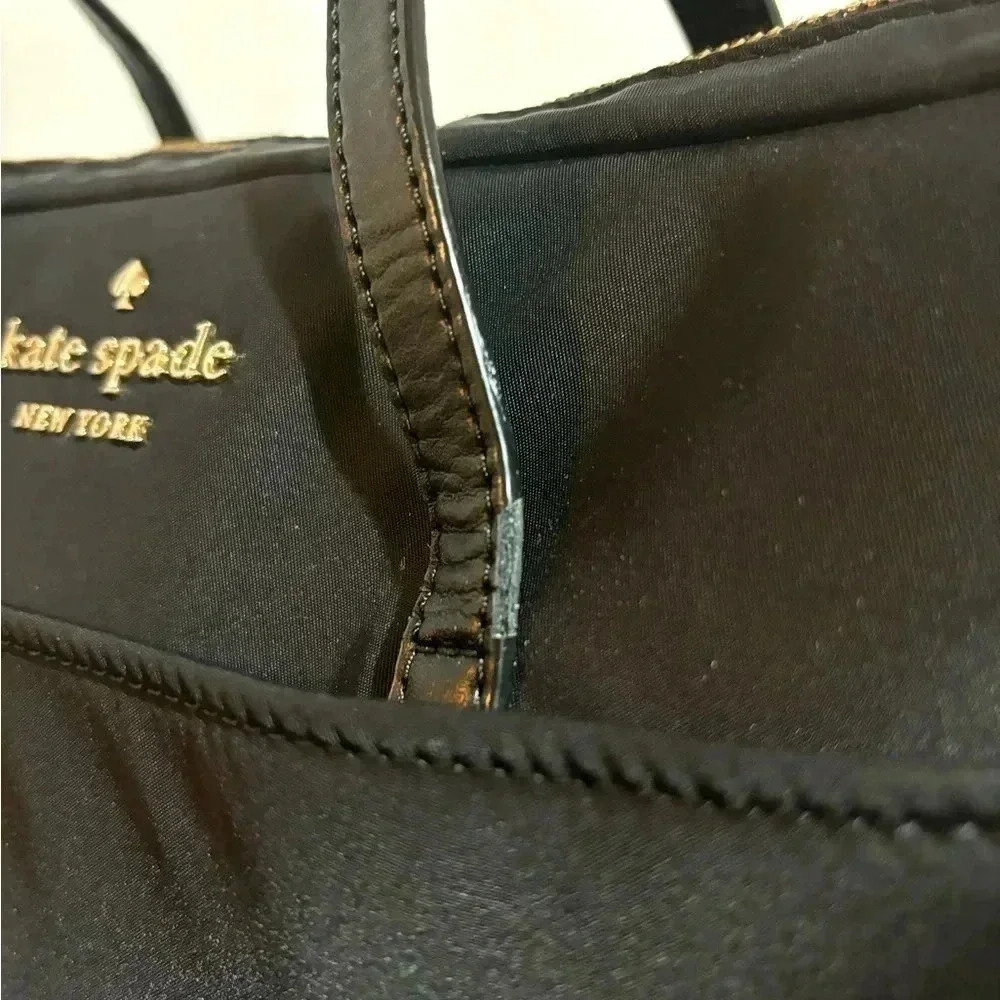 Kate spade black nylon universal laptop bag - Picture 4 of 14